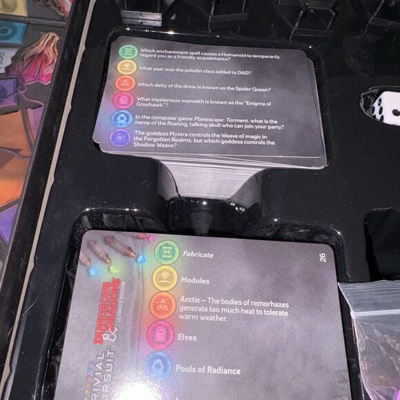 Trivial Pursuit Dungeons & Dragons D&D Ultimate Edition Board Game Complete - Picture 9 of 11